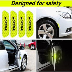 Car Door Stickers Universal Safety Warning