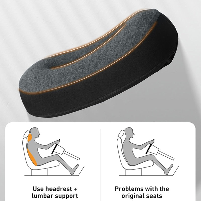Car Headrest Waist Pillow