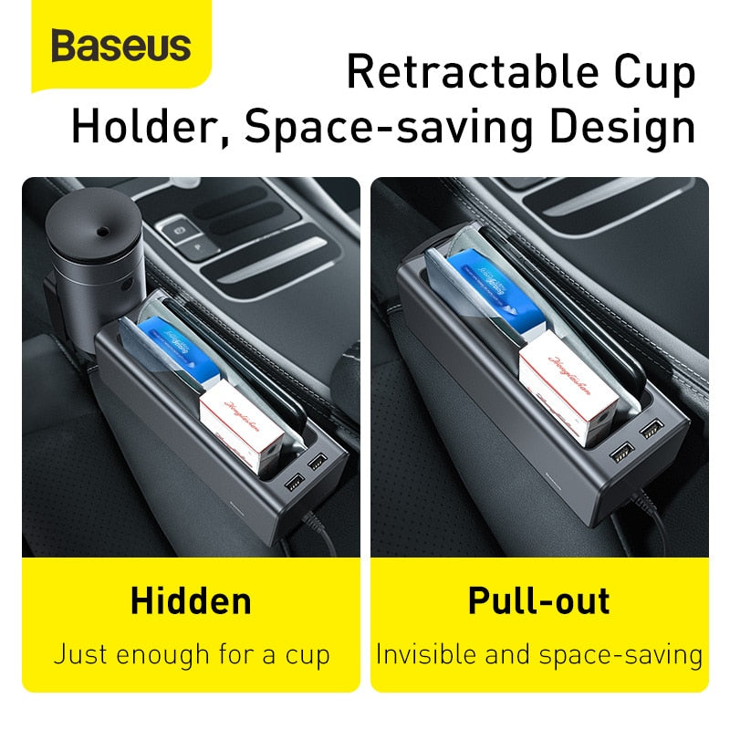 Auto Seat Crevice Gaps Storage Box