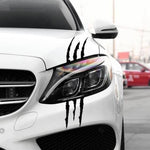 Stripe Marks Headlight Decal Car Stickers