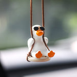 Swing Duck Pendant Auto Rearview Mirror