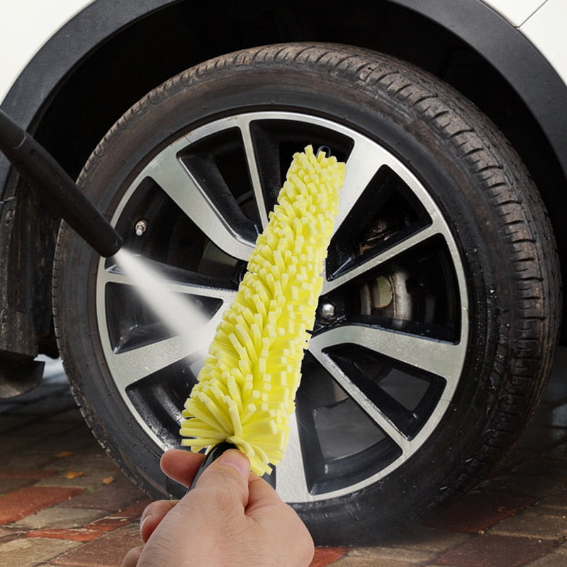 Wheel Cleaner Brush Tire Rim Cleaning Tool
