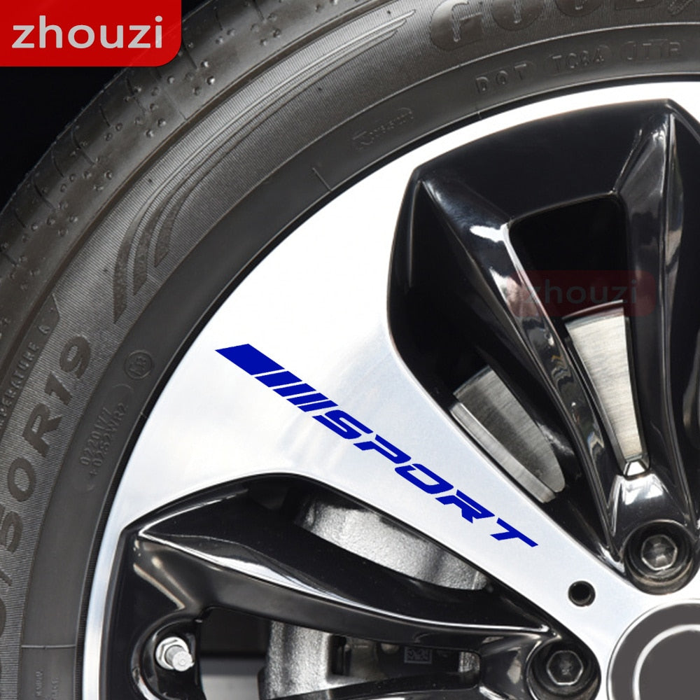 Universal Styling Car Wheel Stickers