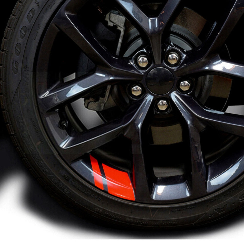 Reflective Car Wheel Rim Vinyl Stickers