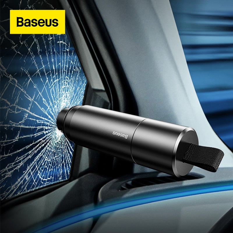 Safety Hammer Auto Emergency Glass Window Breaker Seat Belt Cutter