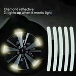 Car Wheel Hub Reflective Sticker